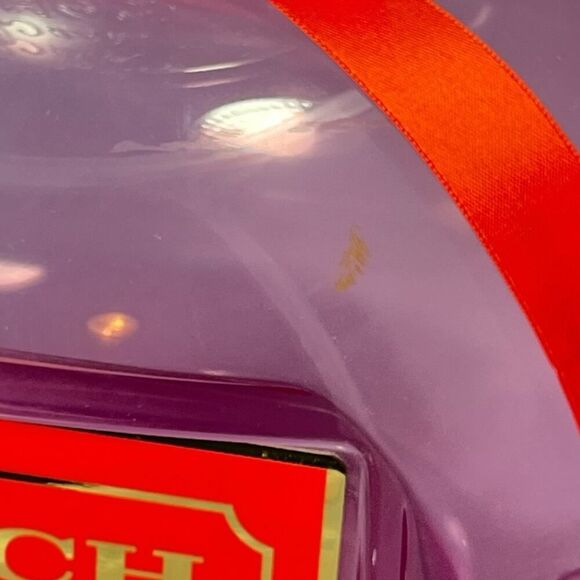 Giant Coach Poppy Factice Dummy Perfume Plastic Store Display Decor RARE 12” - Picture 5 of 5